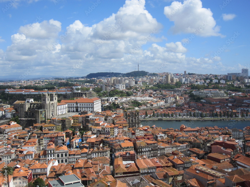 Porto Luftaufnahme (Porto aerial shot)