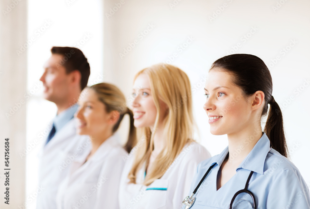 young team or group of doctors young team or group of doctors