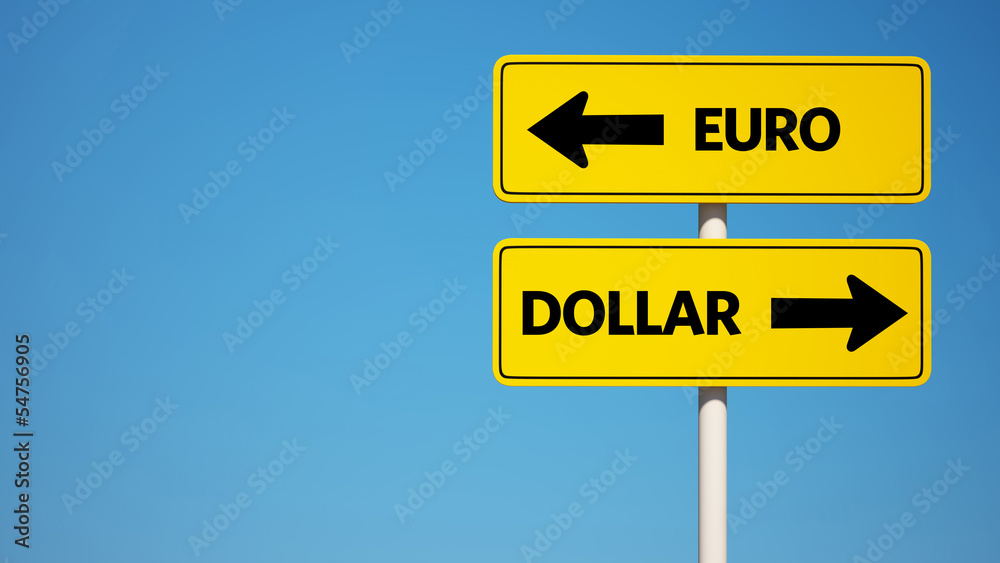 Dollar and Euro Sign with Clipping Path Dollar and Euro Sign with Clipping Path