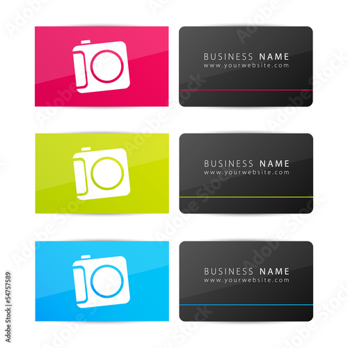 Photographer business card