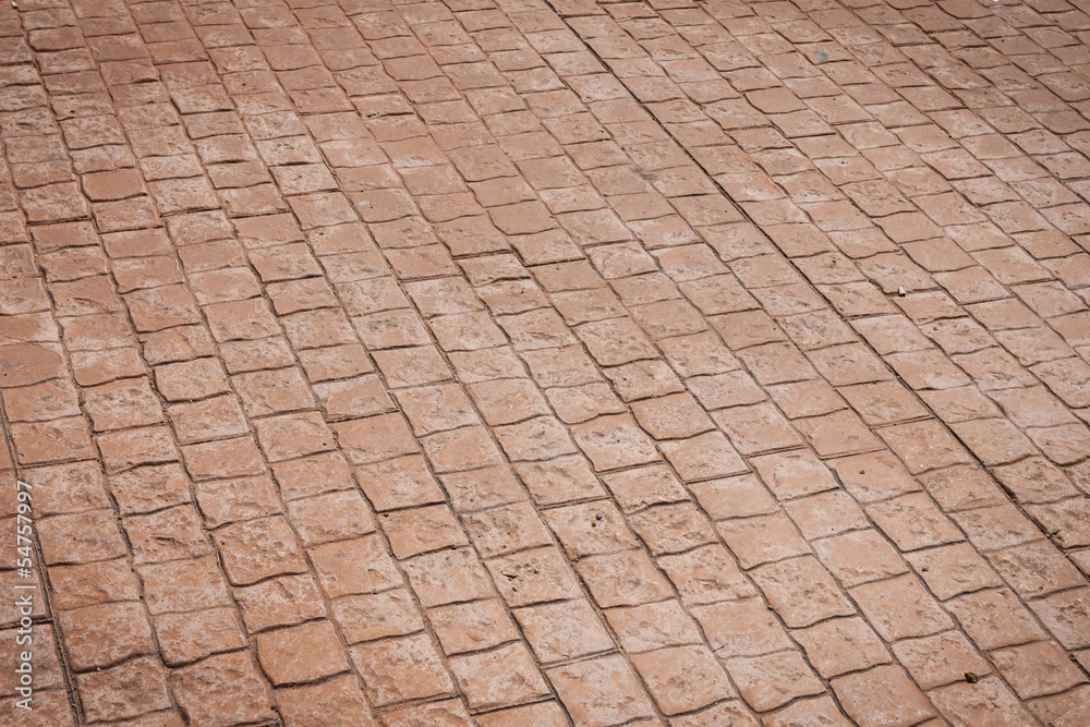 Ceramic street floor