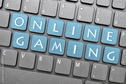 Online gaming on keyboard