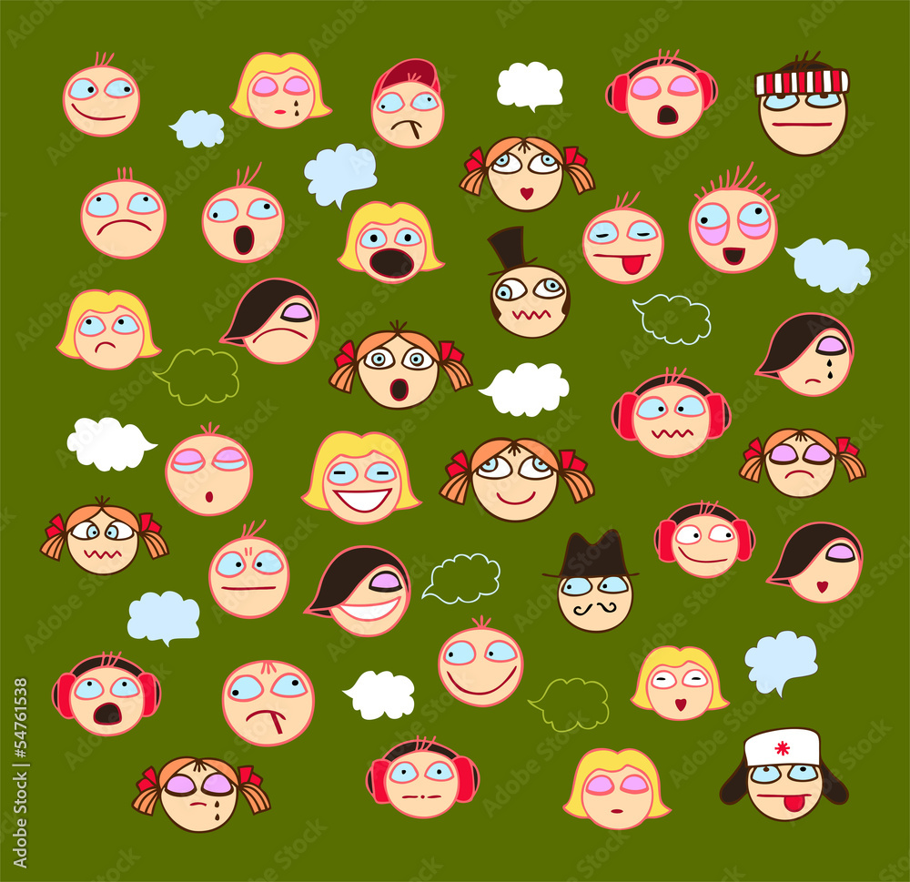 Twarze emocje seria
