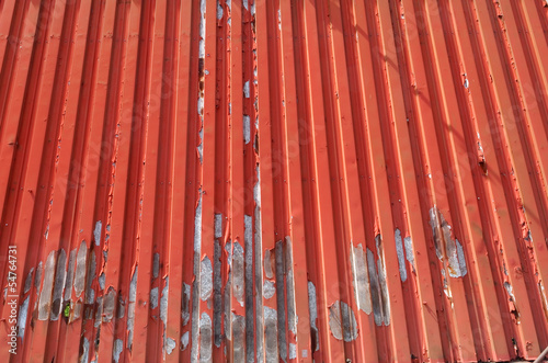 red corrugated