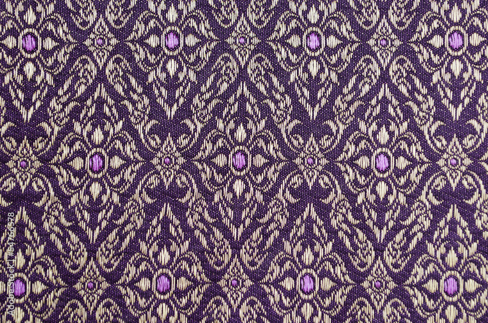 Thai fabric patterns