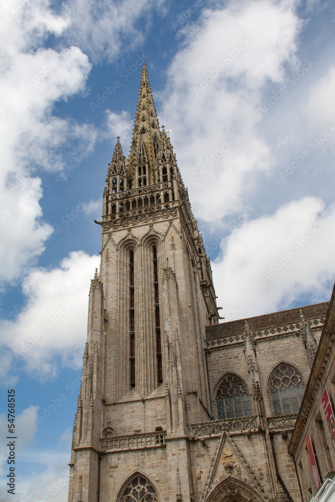 La cathédrale saint Corentin de Quimper La cathédrale saint Corentin de Quimper