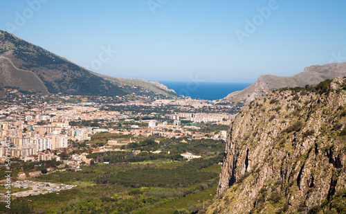Palermo - outlook over the north part of the town