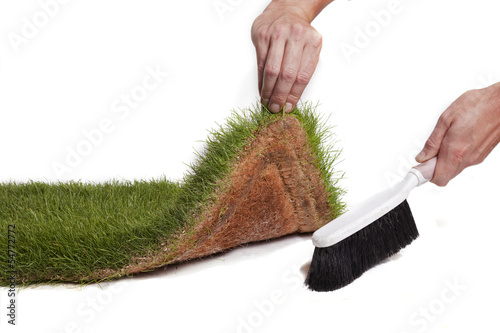 Sweep Under the Grass