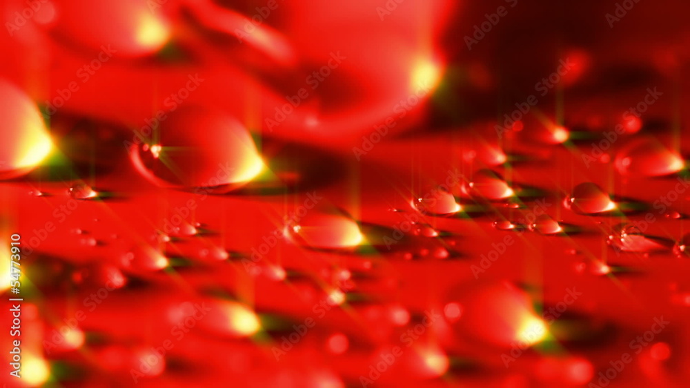 Red drops background Red drops background