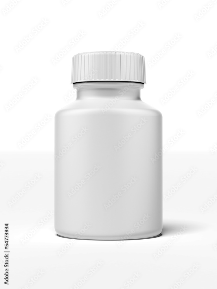 white pill bottle