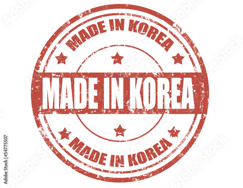 Made in Korea-stamp
