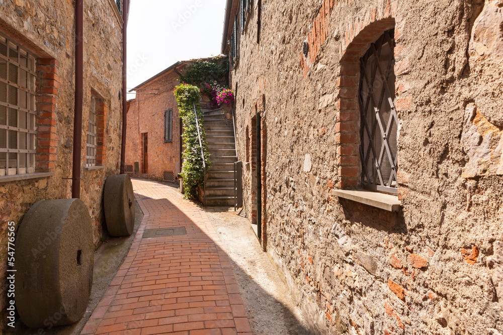 Fototapeta premium Montemarcello, Liguria, Italy
