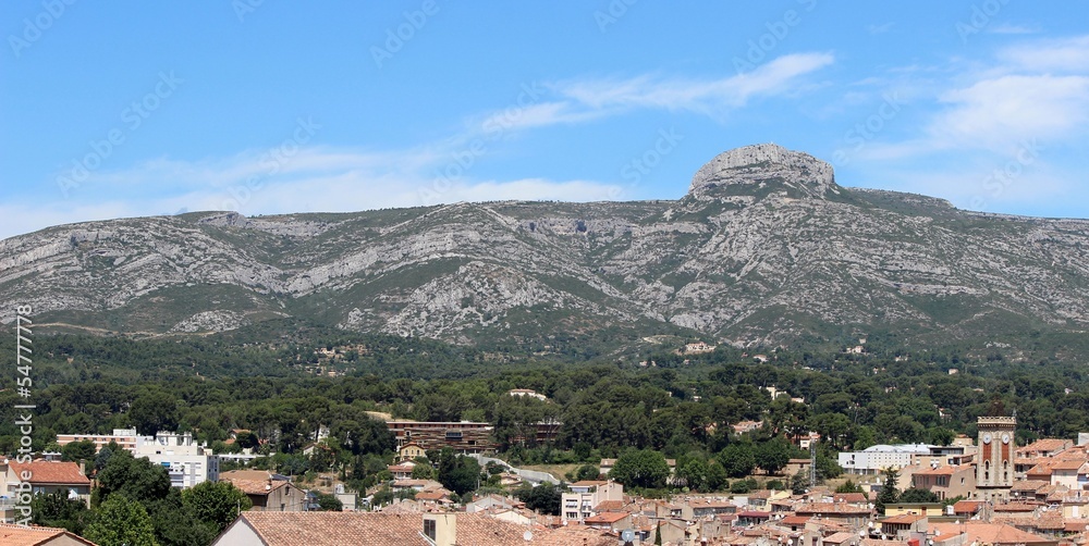 Aubagne en Provence et les ' collines de Marcel Pagnol '