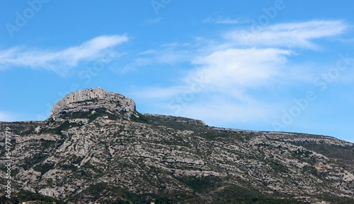 Le Massif du Garlaban à Aubagne en Provence
