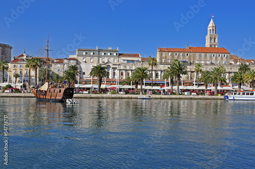 Split: palace and cathedral