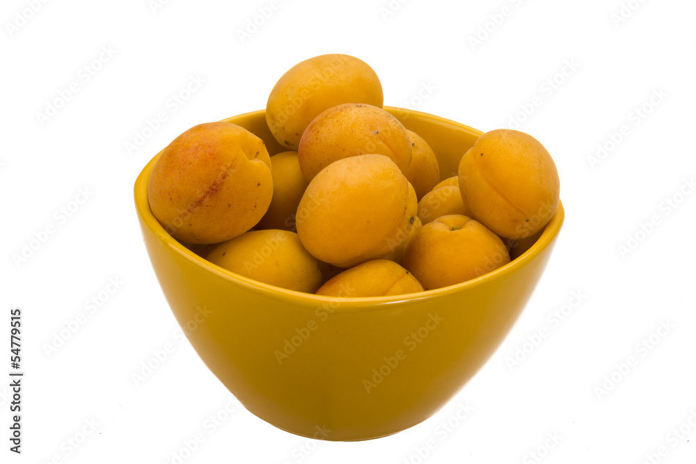 Ripe apricots