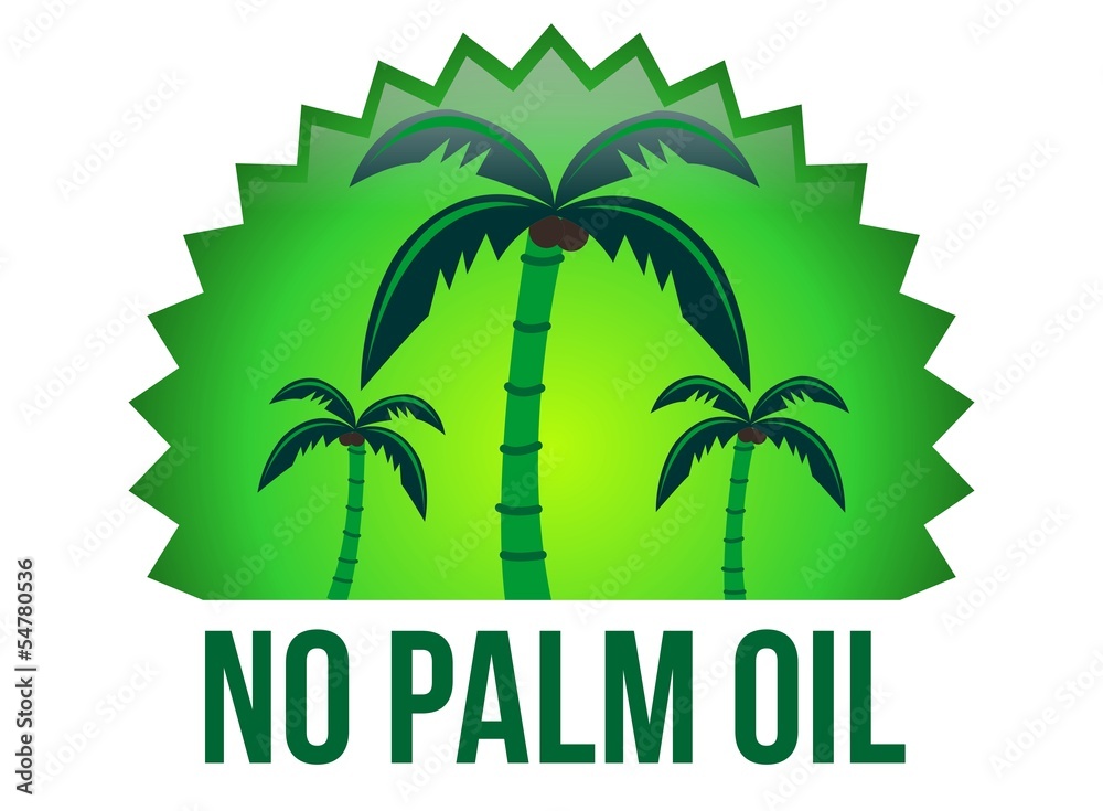 No Palm Oil - Sign