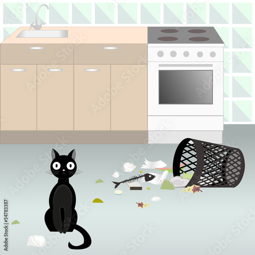 Naughty cat 5