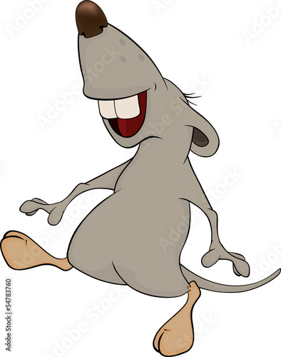 The laughing infant rat