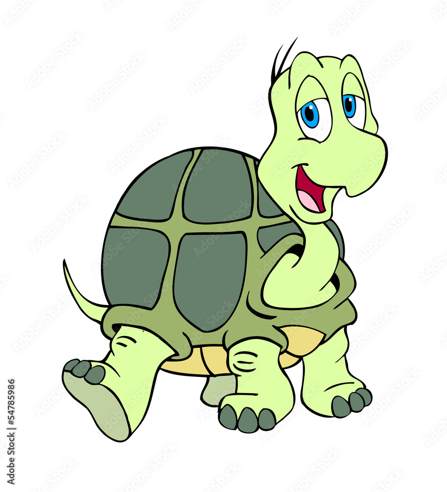 Obraz premium Cute Turtle