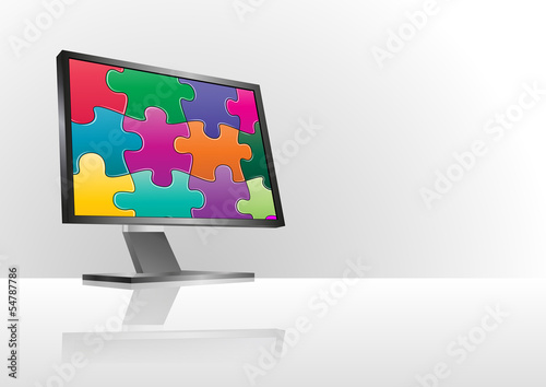 puzzle monitor
