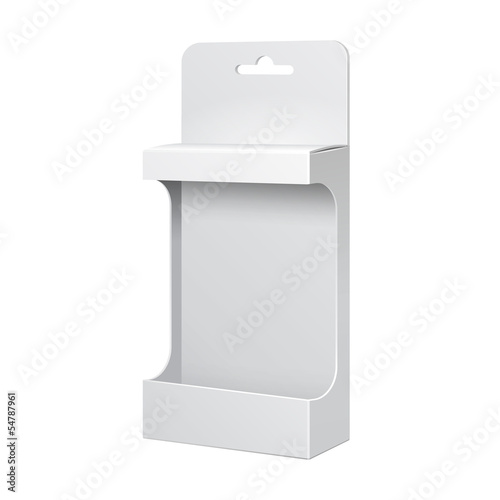White Product Package Box With Window