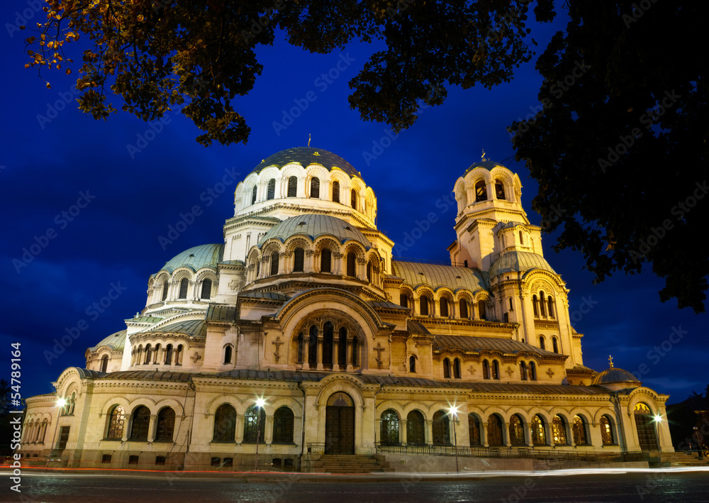 Alexander Nevski Cathedral in capital of Bulgaria- Sofia