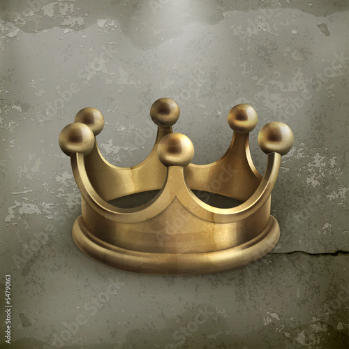 Gold crown old style