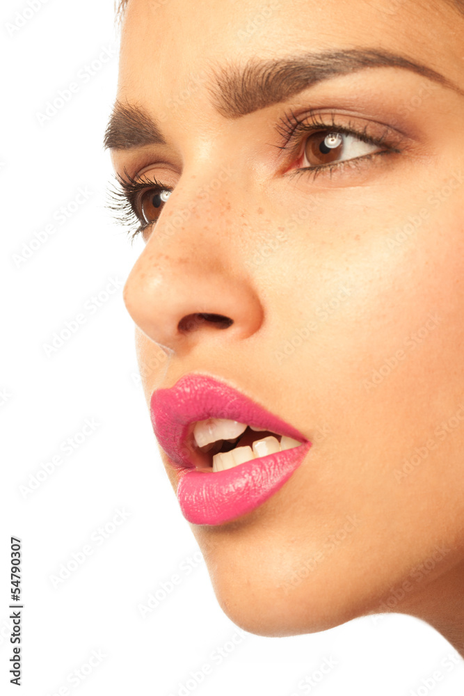 Naklejka premium beauty face