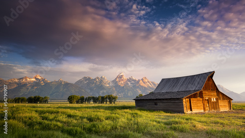 T. A. Moulton Homestead on Mormon Row