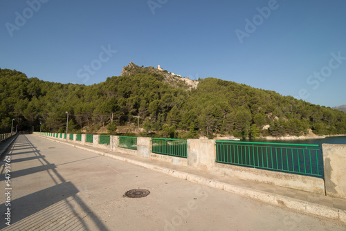 Wallpaper Mural Guadalest reservoir dam Torontodigital.ca