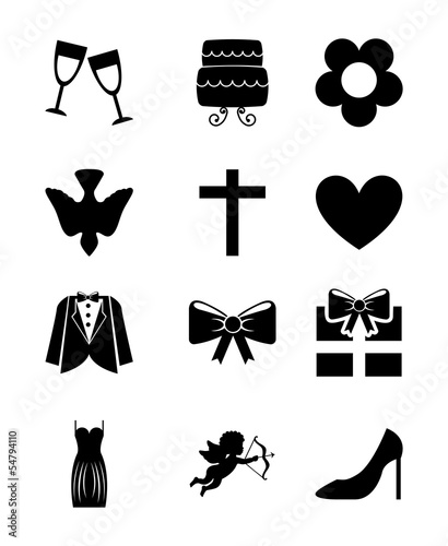 wedding icons