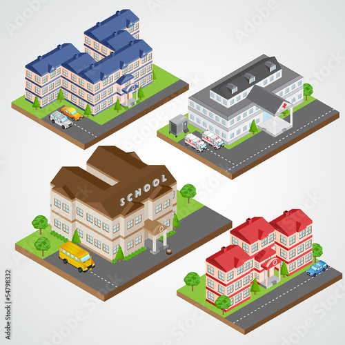 Isometric Building
