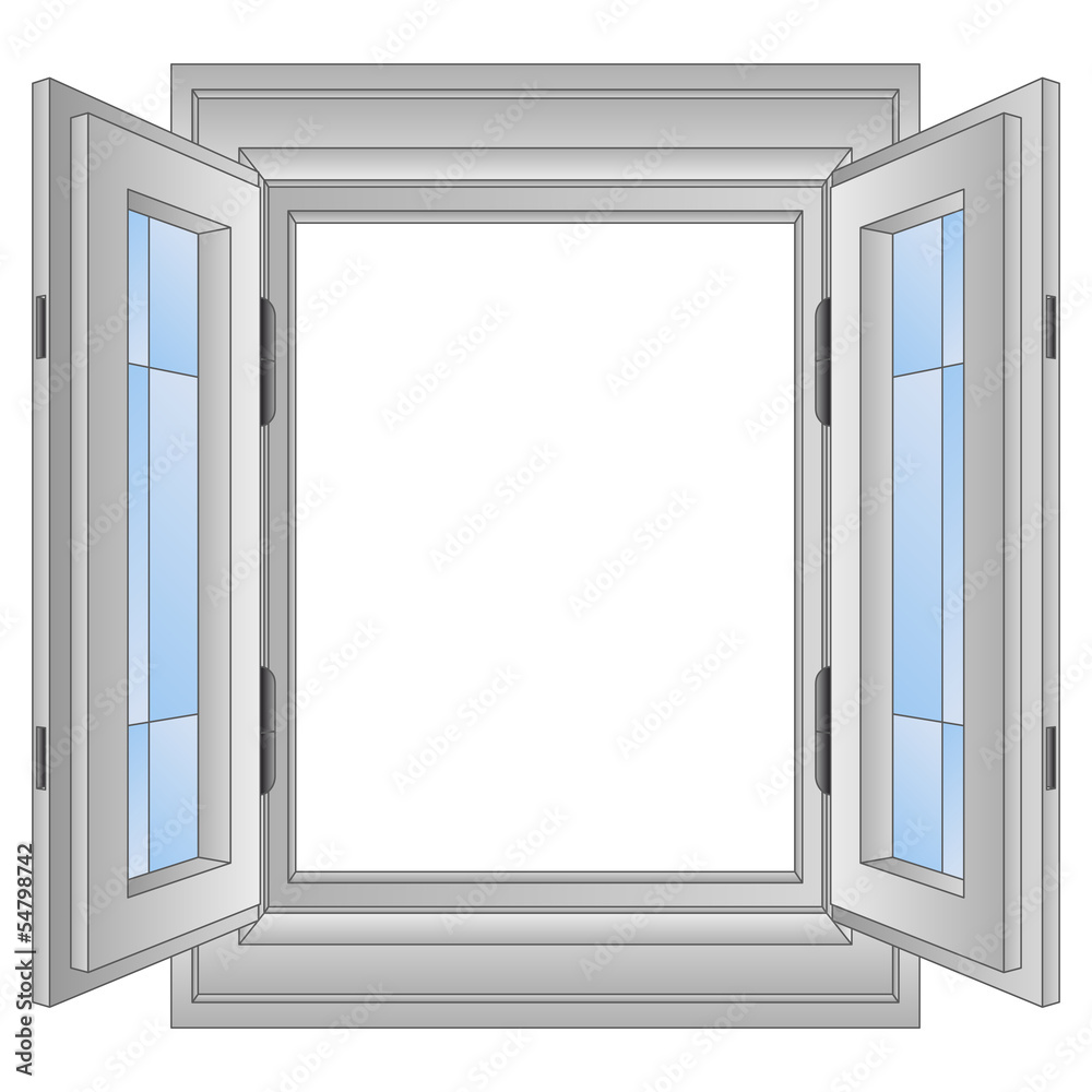 isolated open golden window frame vector isolated open golden window frame vector