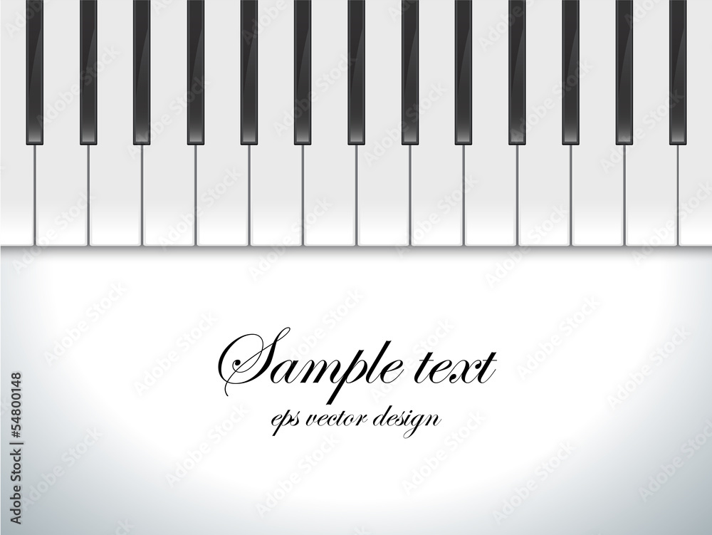 Fototapeta premium Piano