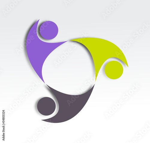 Cooperation Icone Design