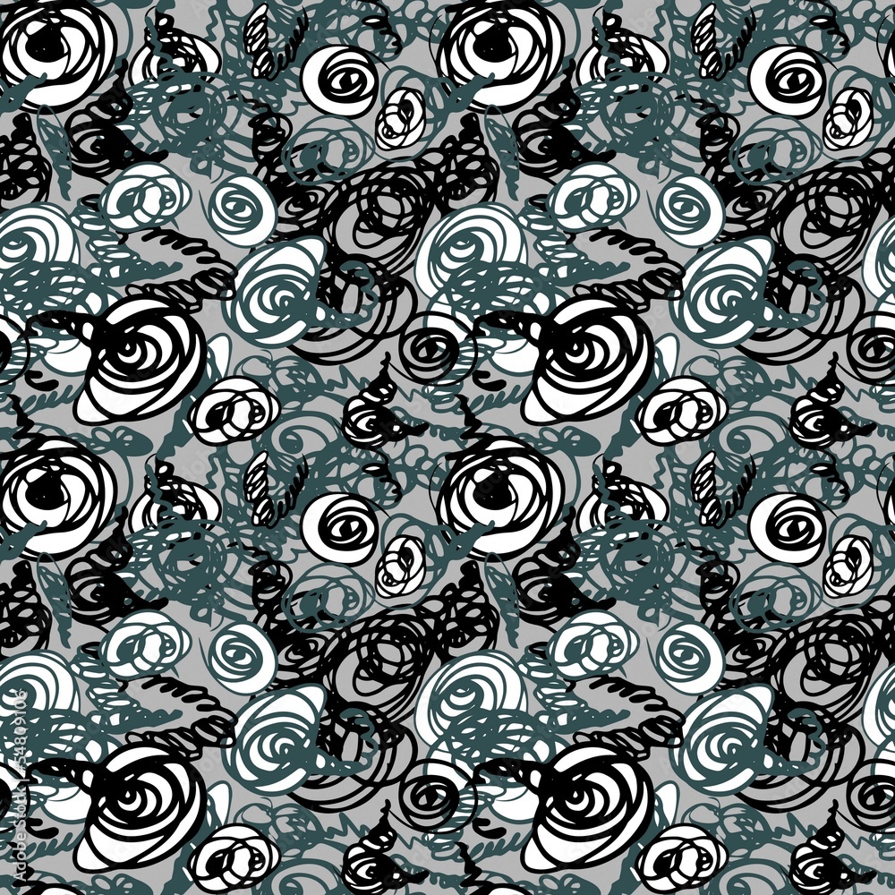 Seamless doodle pattern