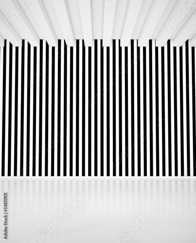 stripy wall
