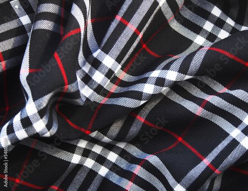 Checked fabric