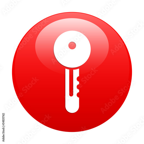 button key red
