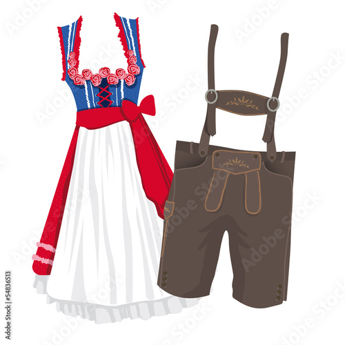 Fényképezés Dirndl und Lederhosen