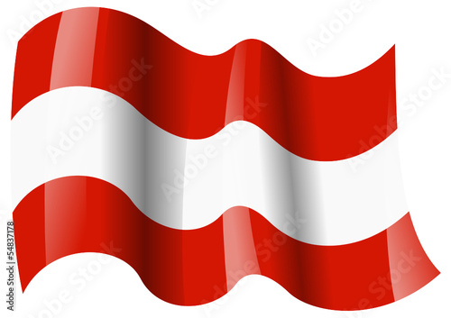 österreich fahne wehend austria flag waving