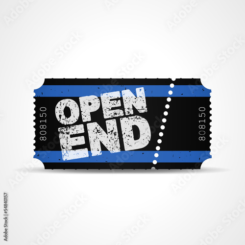 ticket v3 open end I