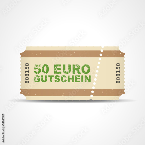 ticket v3 50 euro gutschein I