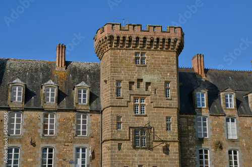 picturesque small village of Ranes in Normandie