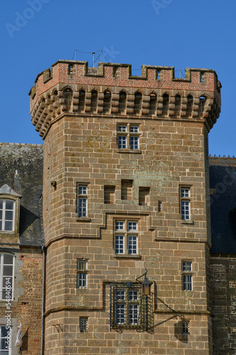 picturesque small village of Ranes in Normandie photo