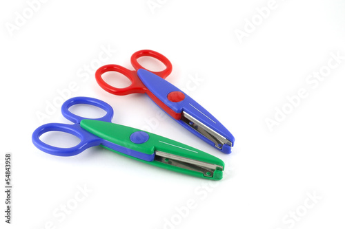 Two color scissors