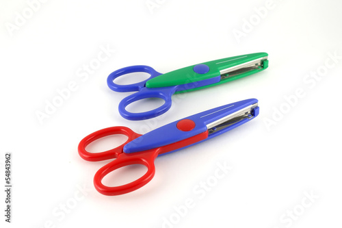 Two color scissors