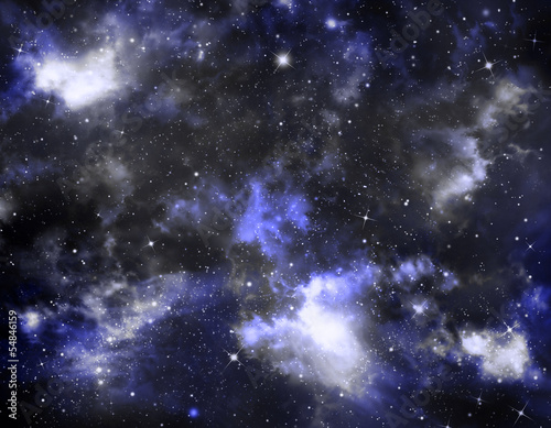 Fototapeta Naklejka Na Ścianę i Meble -  beautiful starry sky deep outer space