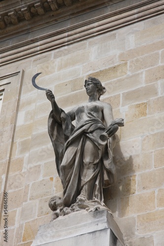 Détail du Musée Carnavalet à Paris photo